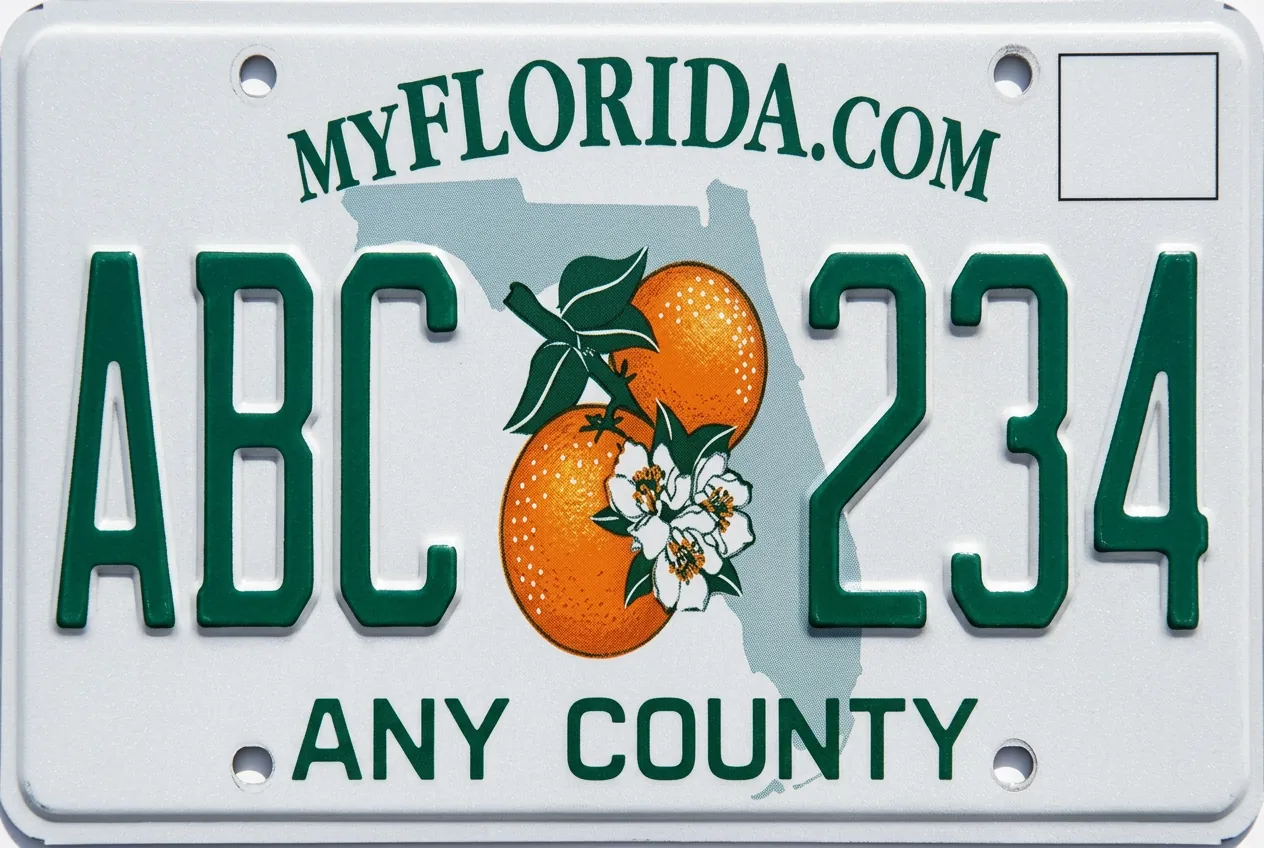 Florida MyFLORIDA.com license plate