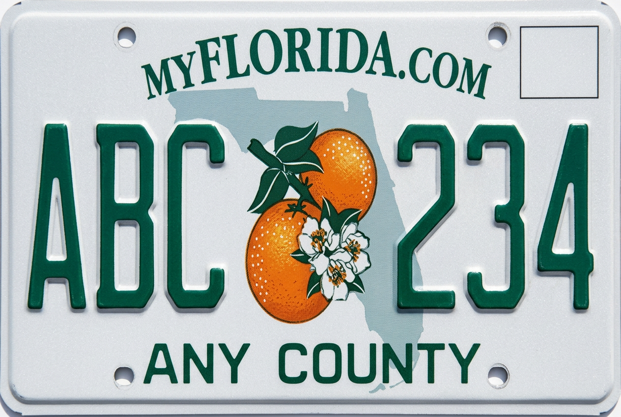 Florida MyFLORIDA.com license plate